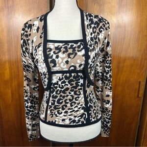 Cache 2-Pc Sweater Set - Tube Top & Shrug Sz XS